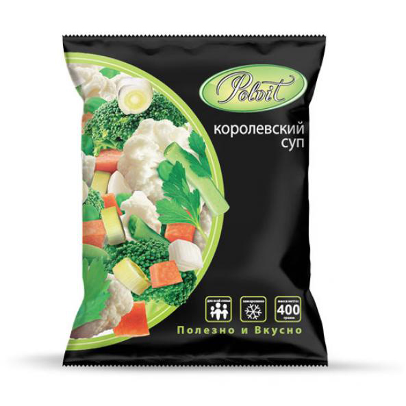 

Овощная смесь Polvit Королевский суп замороженная 0,4 кг