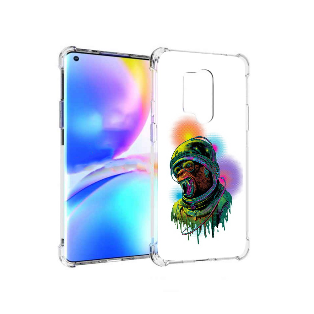 

Чехол MyPads Tocco для OnePlus 8 Pro медведь космонавт (PT148281.139.466), Прозрачный, Tocco