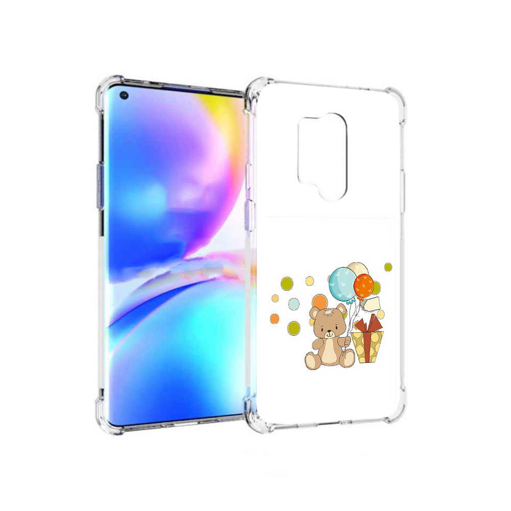 

Чехол MyPads Tocco для OnePlus 8 Pro медвеженок с подарком (PT148281.139.470), Прозрачный, Tocco