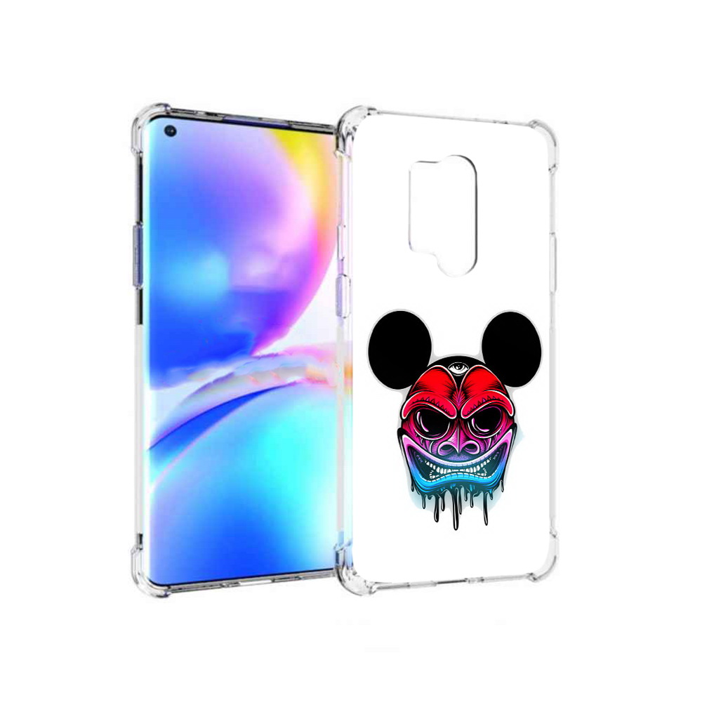 

Чехол MyPads Tocco для OnePlus 8 Pro микки в маске (PT148281.139.473), Прозрачный, Tocco