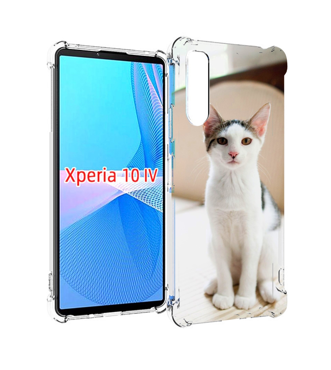 Чехол MyPads порода кошка эгеи?ская для Sony Xperia 10 IV (10-4)