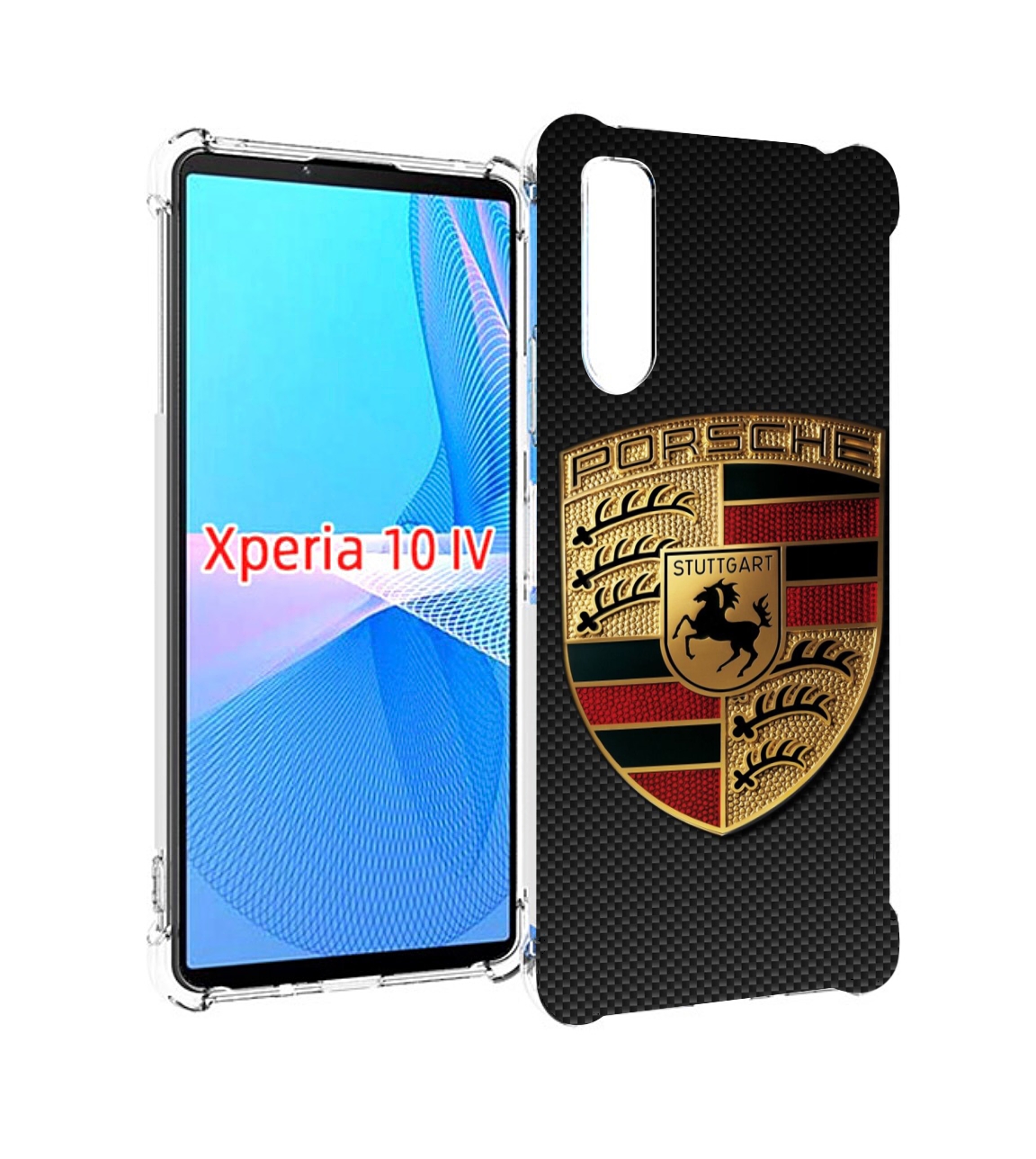 

Чехол MyPads porsche 1 для Sony Xperia 10 IV (10-4), Прозрачный, Tocco