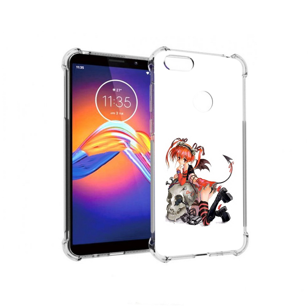 

Чехол MyPads Tocco для Motorola Moto E6 аниме (PT227058.343.221), Прозрачный, Tocco