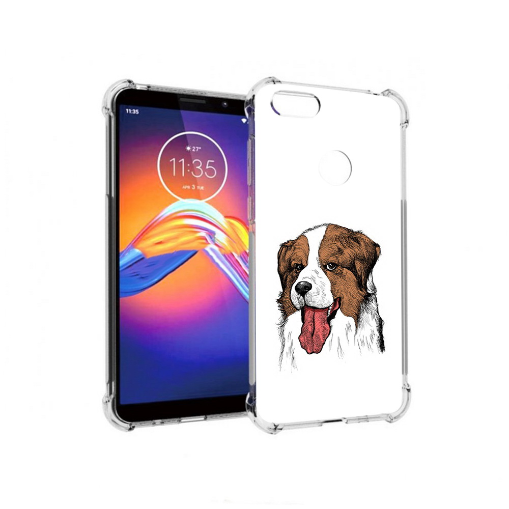 

Чехол MyPads Tocco для Motorola Moto E6 бетховен (PT227058.343.230), Прозрачный, Tocco