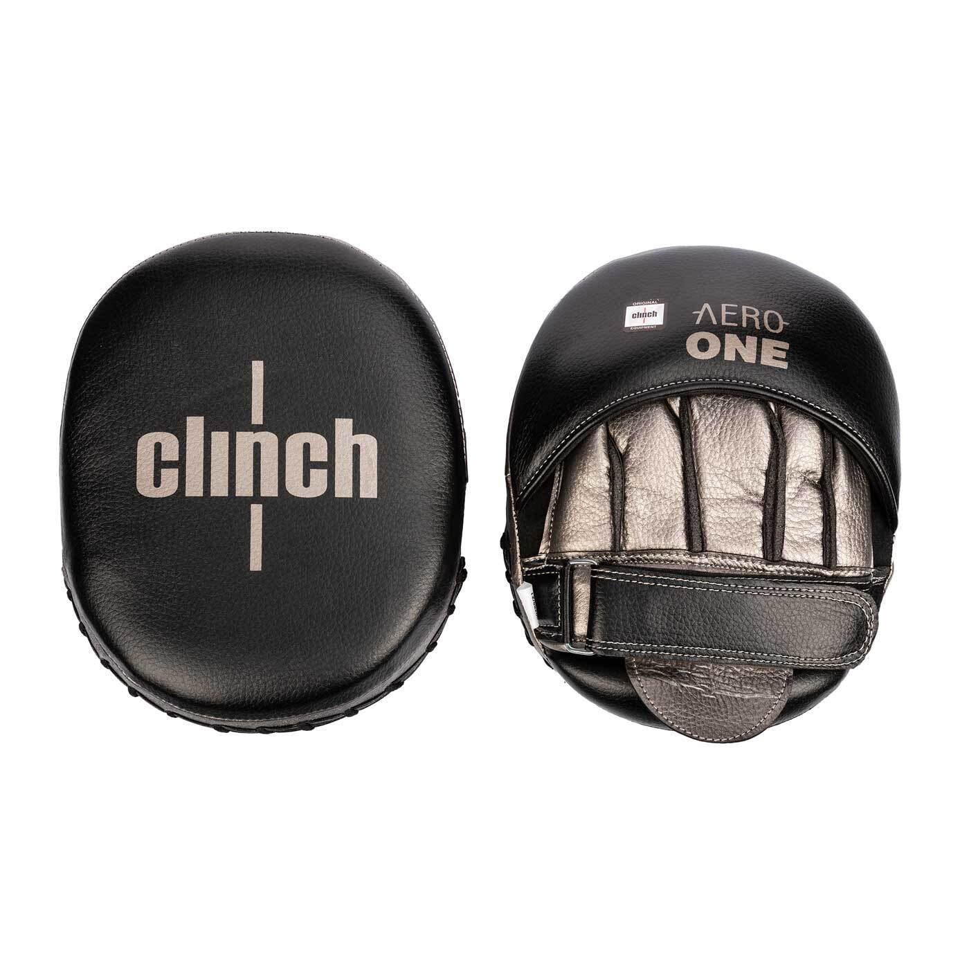 

Лапы боксерские Clinch Focus Mitt Aero One чёрно-бронзовые, 1 пара, Черный;серебристый, 55565