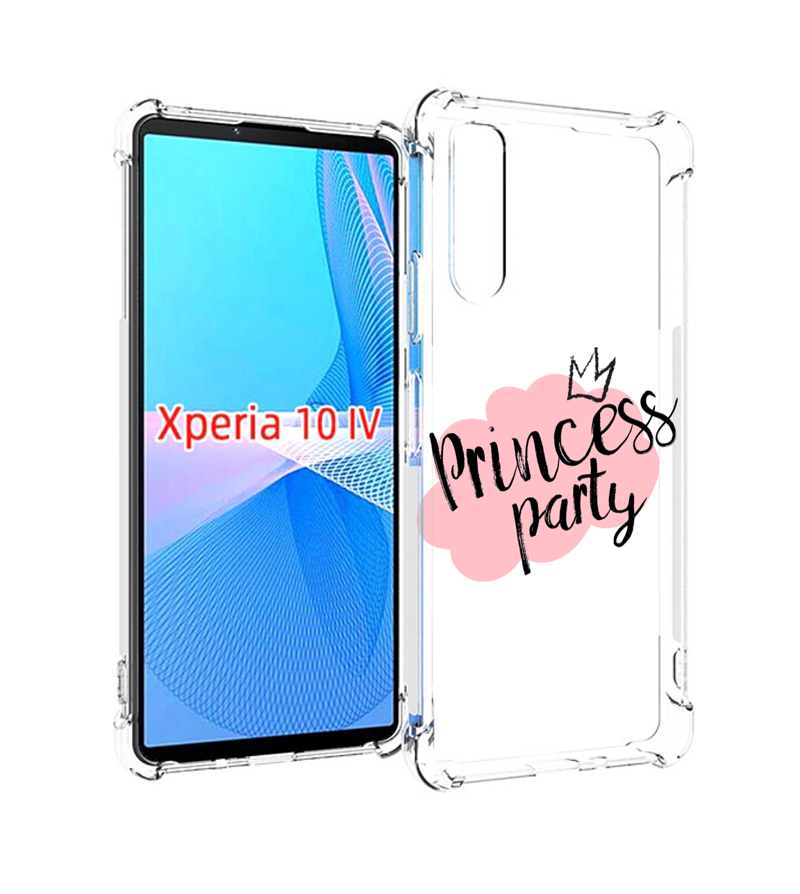 

Чехол MyPads принцессная-вечеринка для Sony Xperia 10 IV (10-4), Прозрачный, Tocco