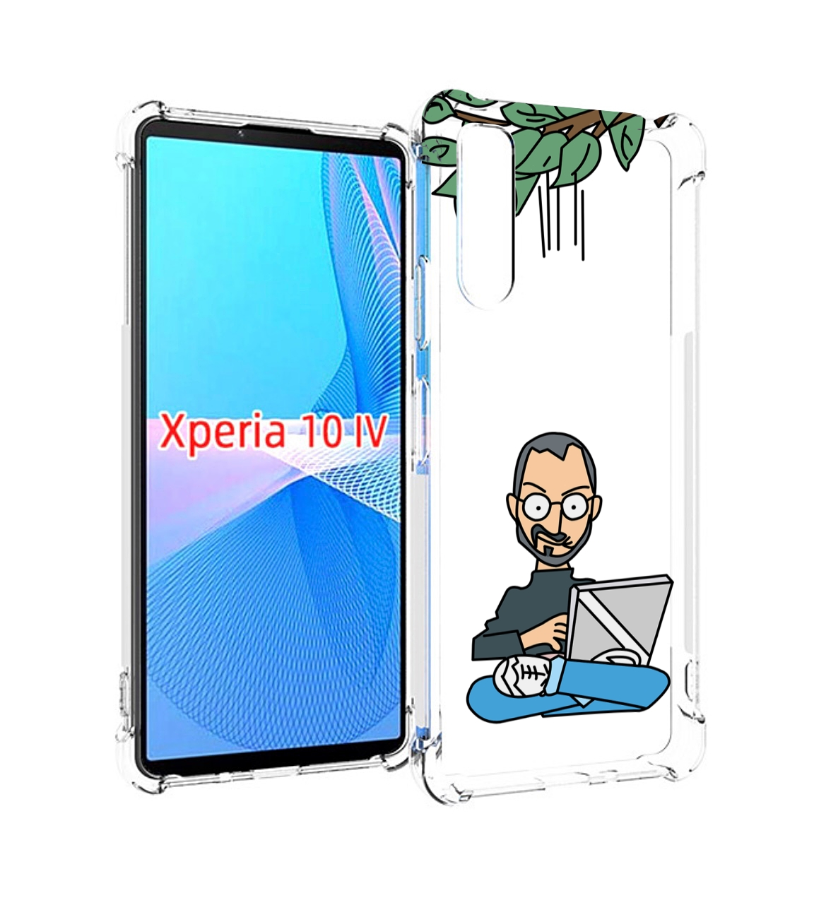 

Чехол MyPads программист для Sony Xperia 10 IV (10-4), Прозрачный, Tocco