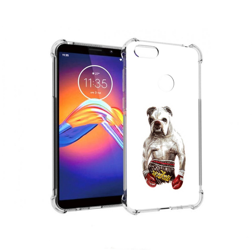 

Чехол MyPads Tocco для Motorola Moto E6 боксер (PT227058.343.243), Прозрачный, Tocco