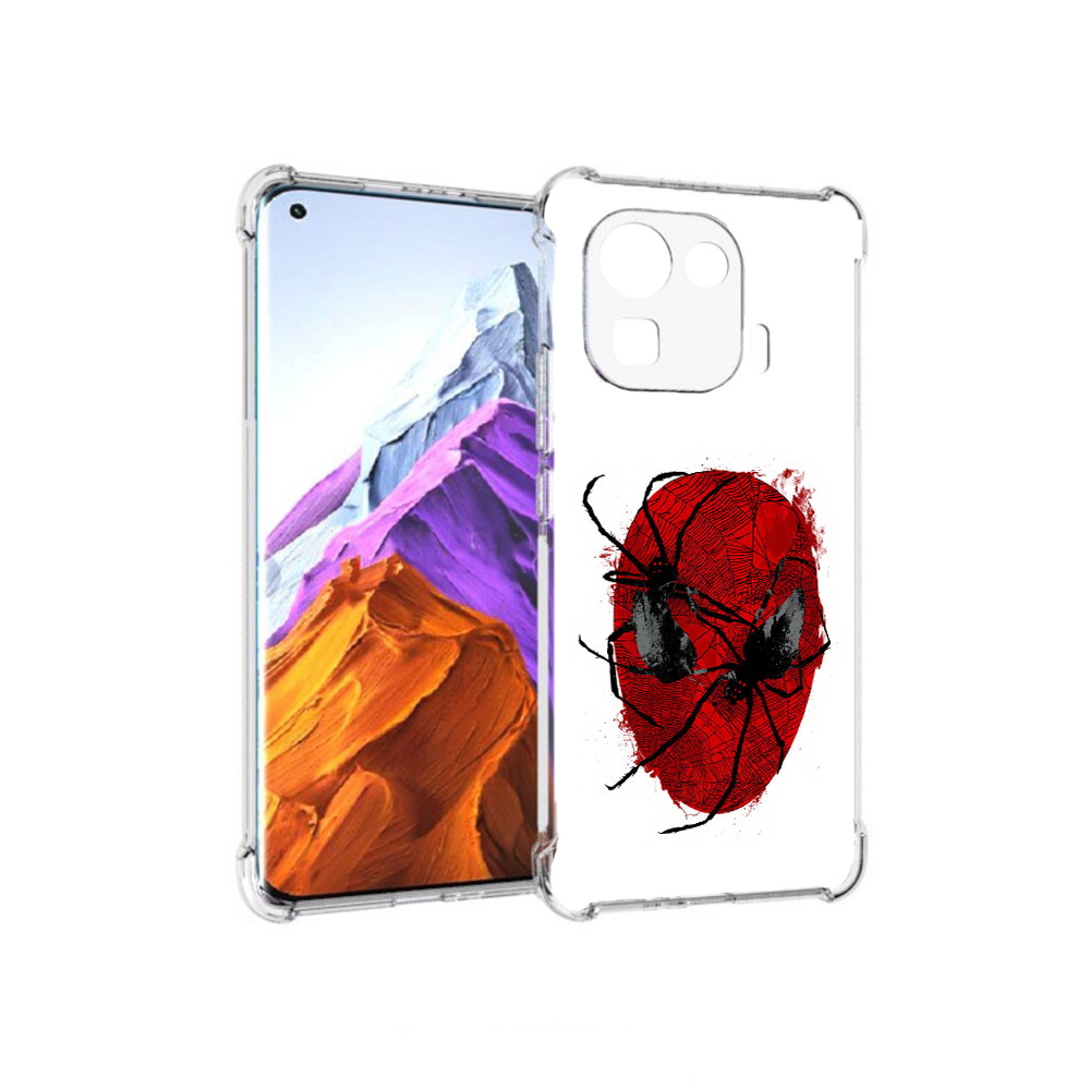 

Чехол MyPads Tocco для Xiaomi 11 Pro человек паук (PT144585.286.673), Прозрачный, Tocco