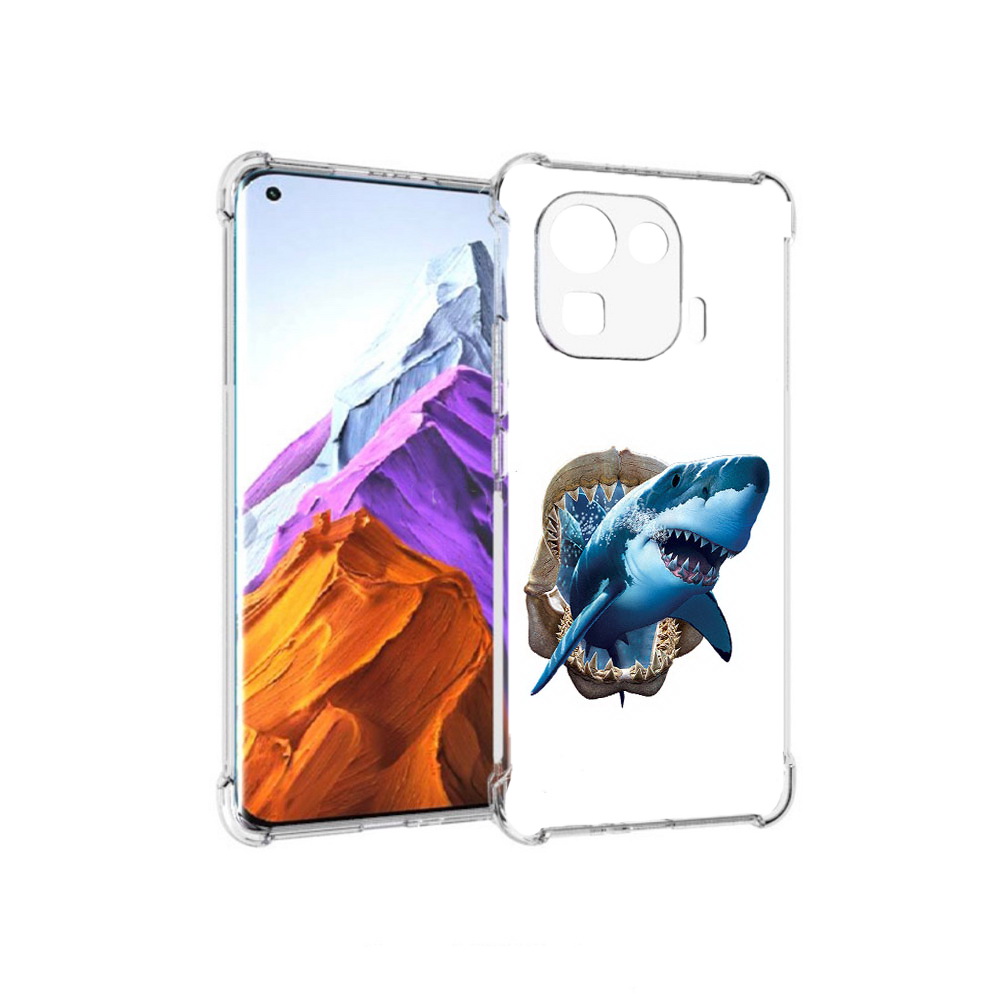 

Чехол MyPads Tocco для Xiaomi 11 Pro челюсти (PT144585.286.675), Прозрачный, Tocco
