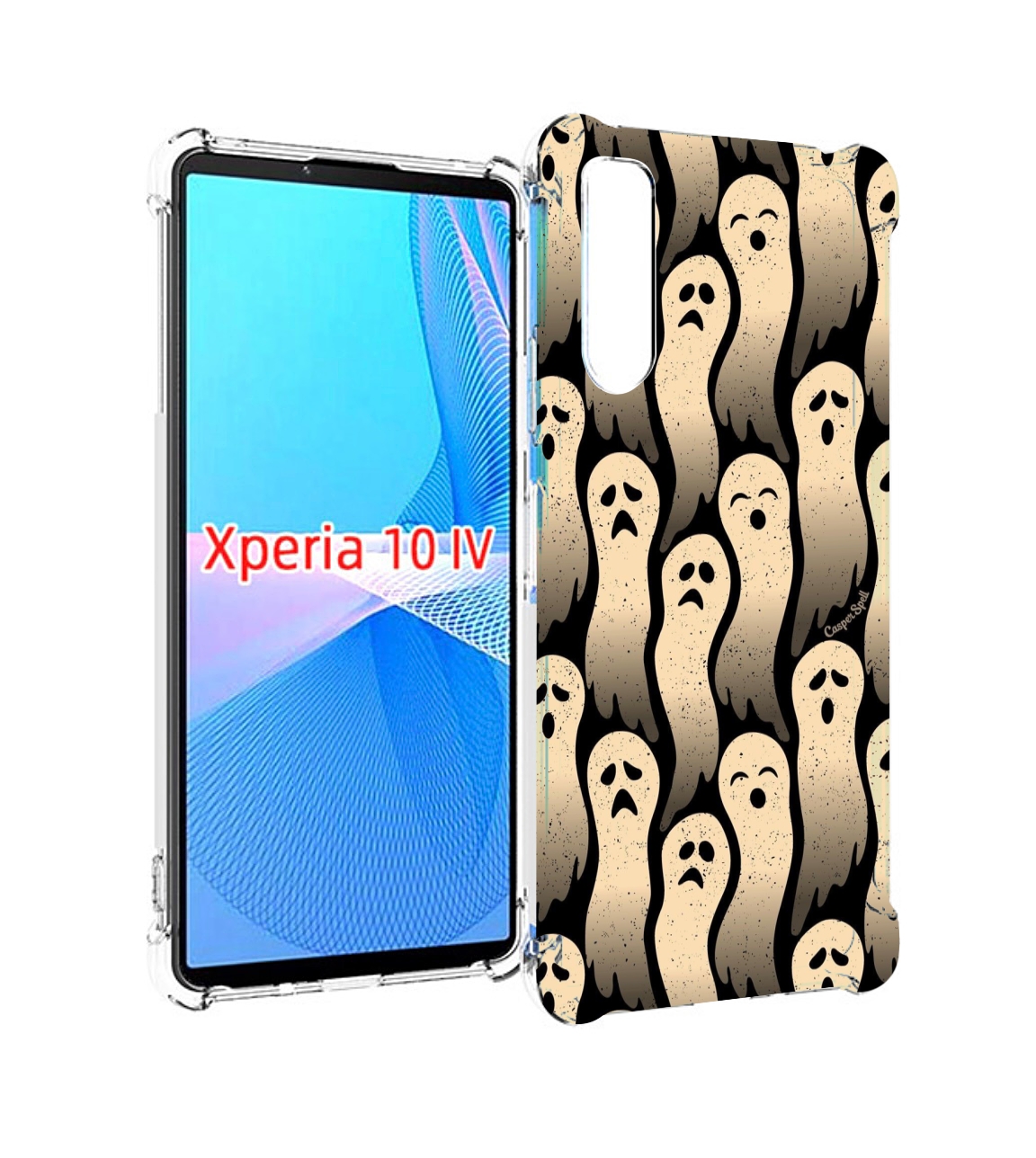 

Чехол MyPads разные души для Sony Xperia 10 IV (10-4), Прозрачный, Tocco