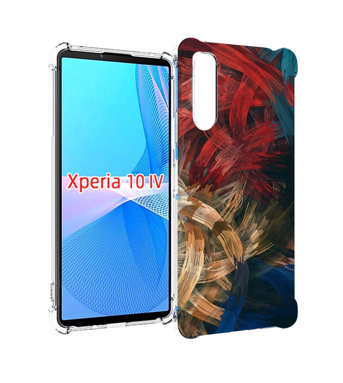 

Чехол MyPads раскрашенная медь для Sony Xperia 10 IV (10-4), Прозрачный, Tocco