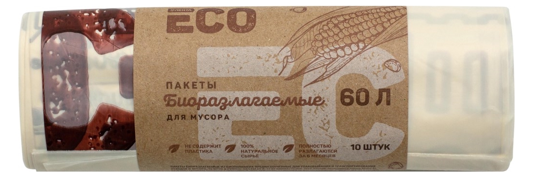 

Пакеты для мусора Лента, 10 шт., Белый