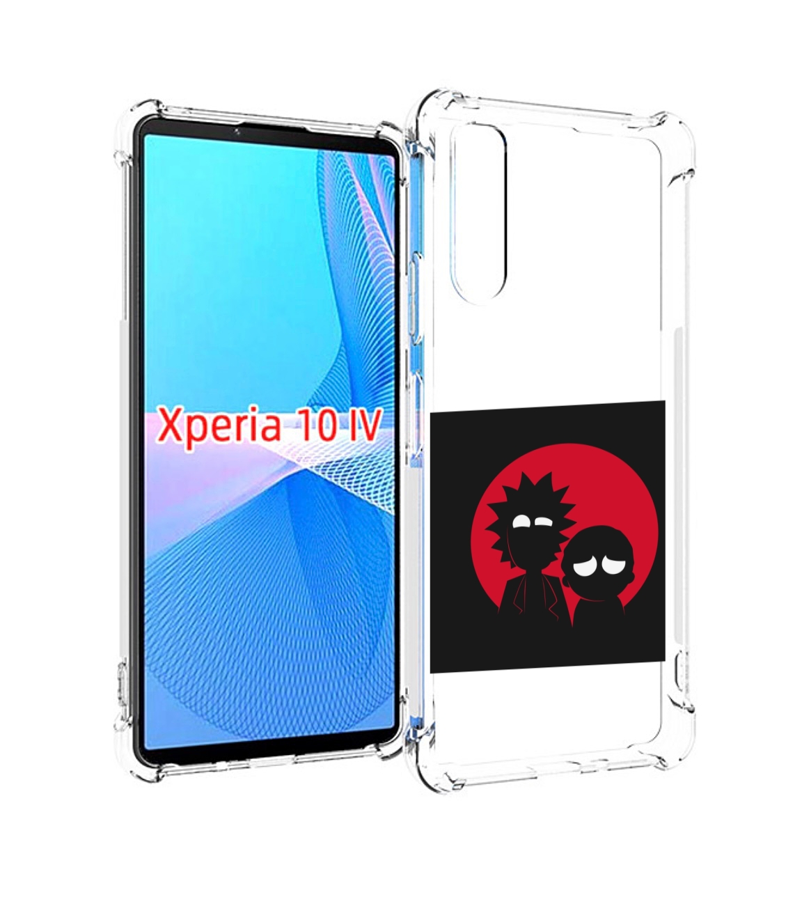 

Чехол MyPads рик и морти в тени для Sony Xperia 10 IV (10-4), Прозрачный, Tocco