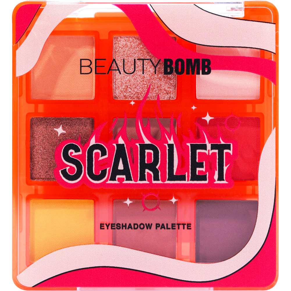 Тени для век Beauty Bomb Scarlet тон 01 7 г