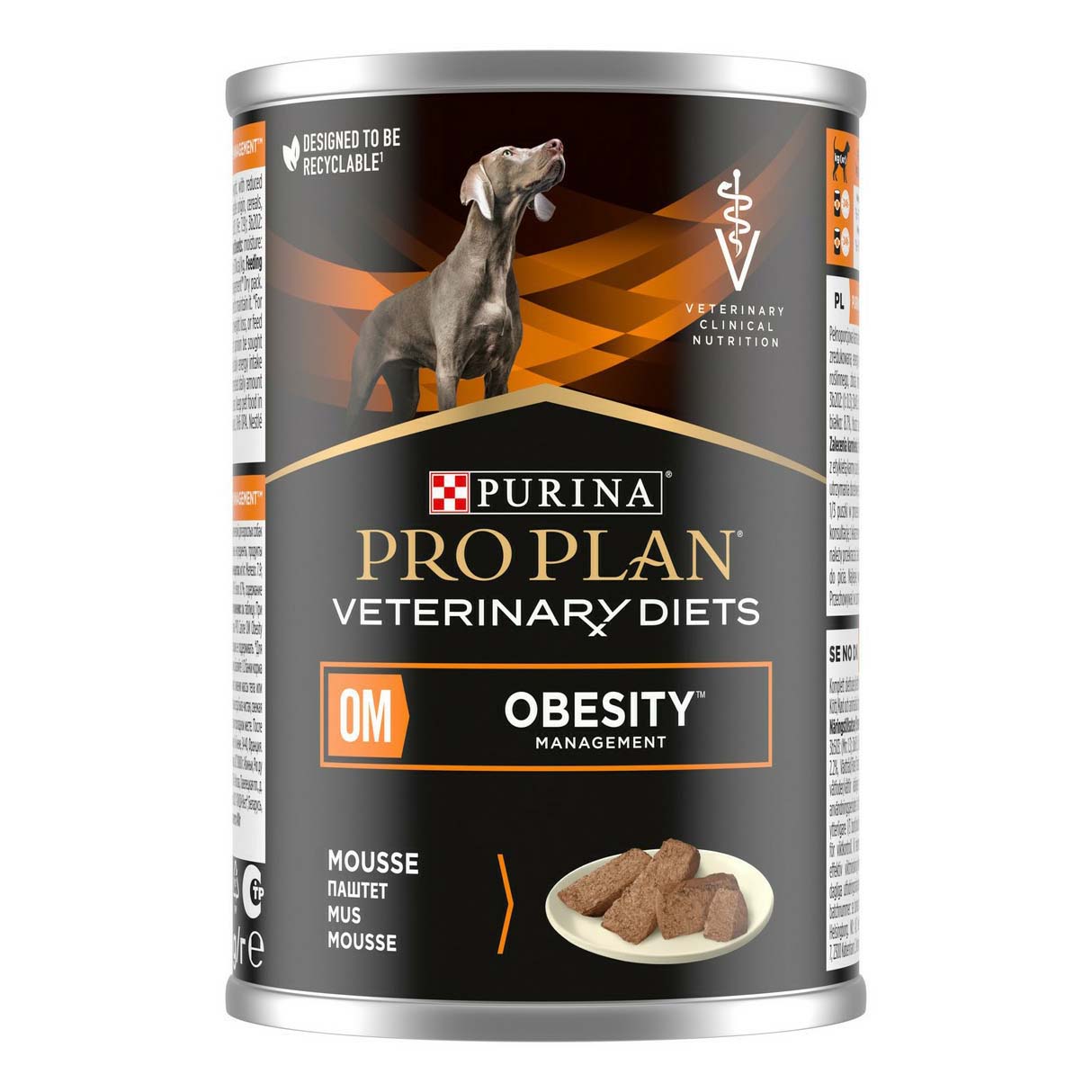 Консервы для собак Pro Plan Veterinary Diets OM Контроль веса мясной 400 г