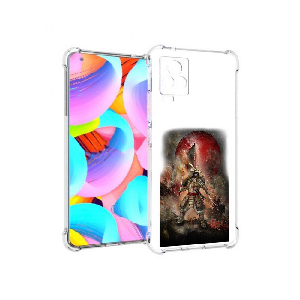 

Чехол MyPads Tocco для Vivo IQOO 7 китайскийвоин, Прозрачный, Tocco