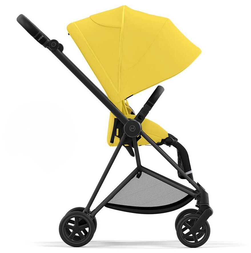 фото Прогулочная коляска cybex mios шасси black/mustard yellow