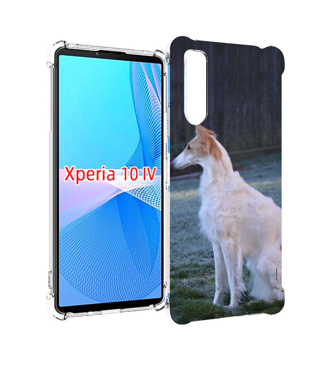 

Чехол MyPads русская псовая борзая для Sony Xperia 10 IV (10-4), Прозрачный, Tocco