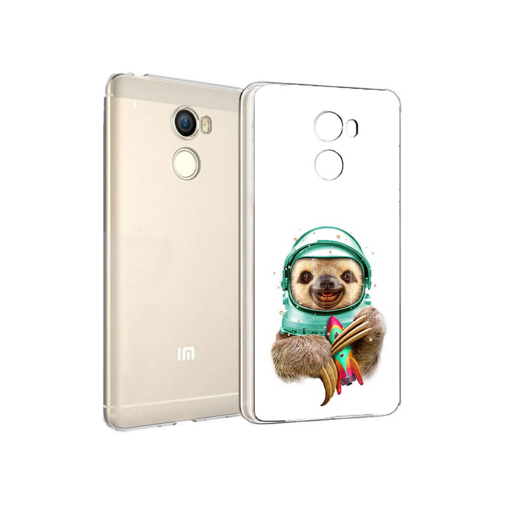 Чехол MyPads Tocco для Xiaomi Redmi 4 Ленивец астронавт (PT47306.287.104)