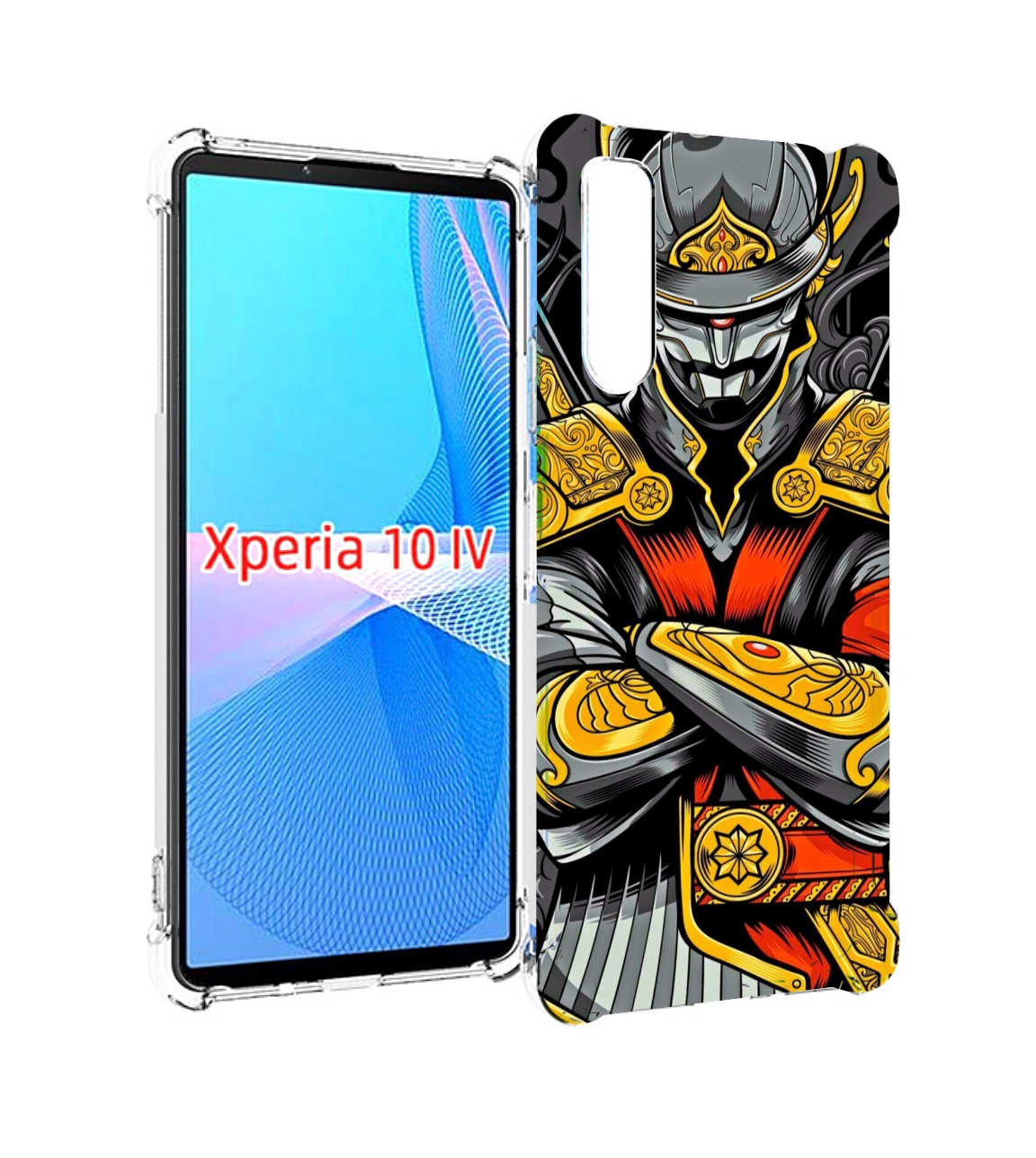 фото Чехол mypads самурай для sony xperia 10 iv (10-4)