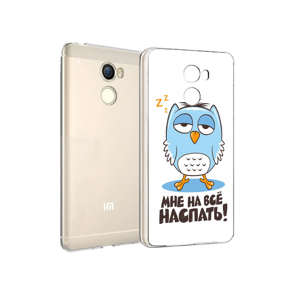 

Чехол MyPads Tocco для Xiaomi Redmi 4 Мне на все наспать (PT47306.287.120), Прозрачный, Tocco