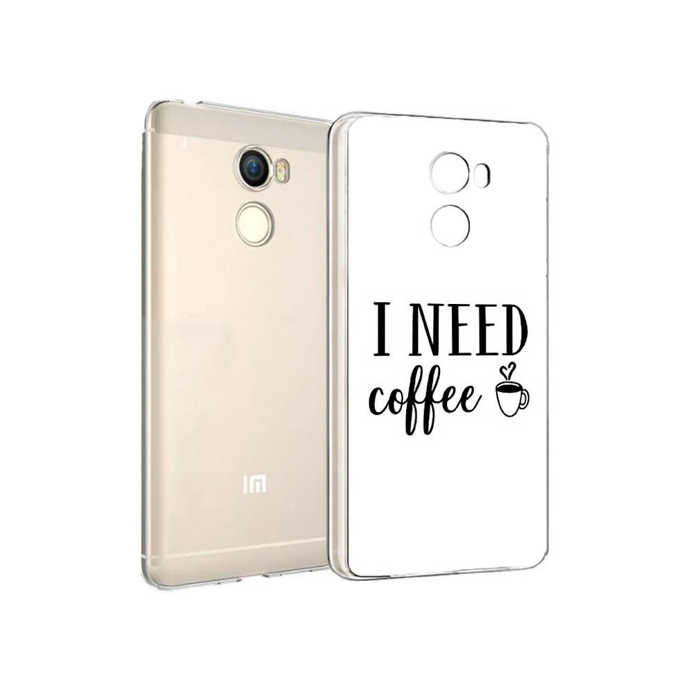 

Чехол MyPads Tocco для Xiaomi Redmi 4 Мне нужен кофе (PT47306.287.121), Прозрачный, Tocco