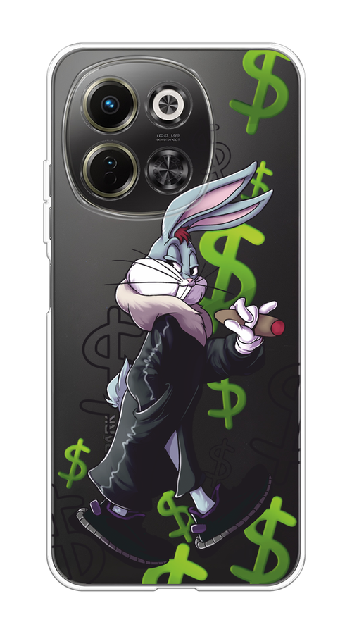 

Чехол на Tecno Spark 30 5G Rich Bugs Bunny, Зеленый;черный;голубой, 309750-1