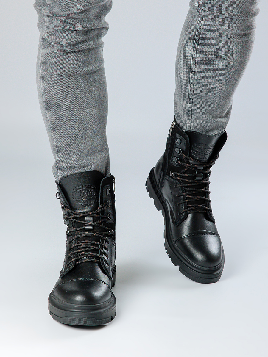 Ботинки мужские Color Me 2850-1 черные 44 RU