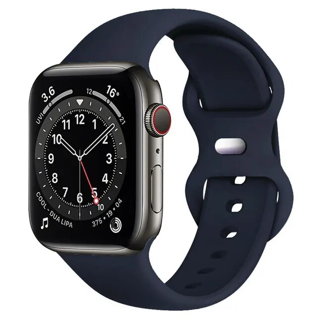 

Силиконовый ремешок пианел, для Apple Watch 38-40мм, Синий