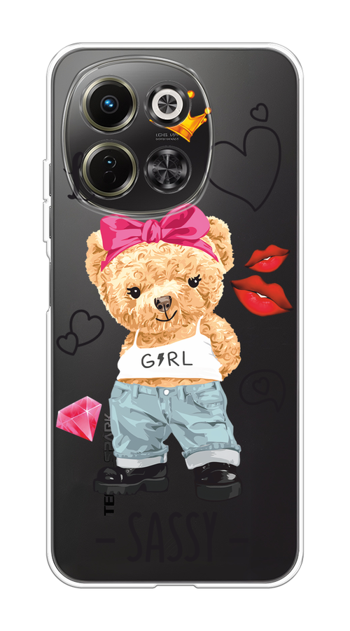 

Чехол на Tecno Spark 30 5G Sugar Mommy, Голубой;белый;розовый, 309750-1