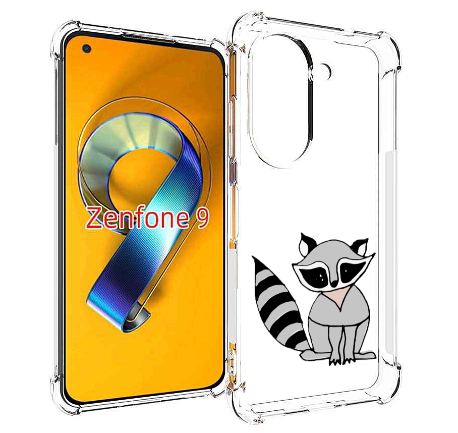 

Чехол MyPads Енотик для Asus Zenfone 9 (AI2202), Прозрачный, Tocco