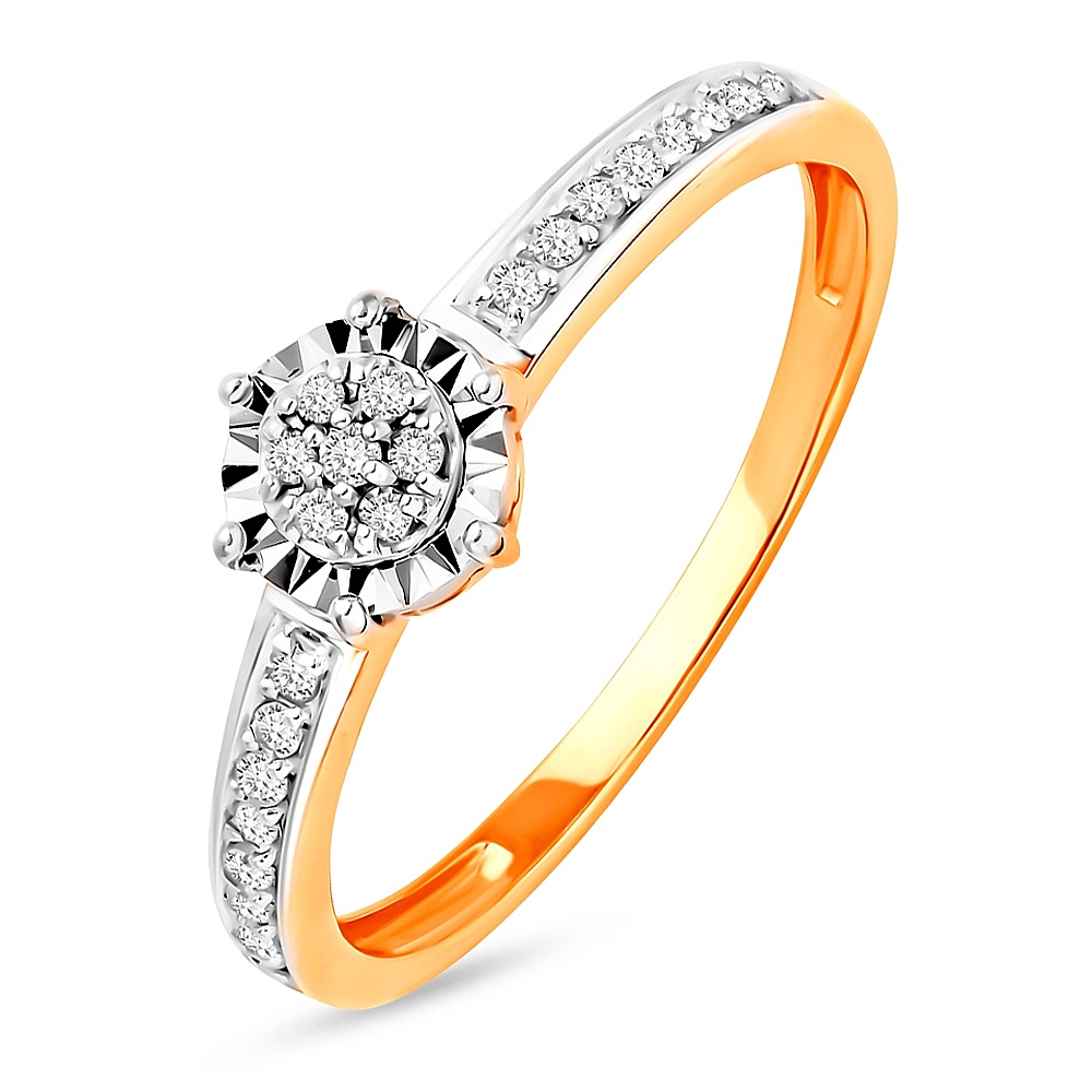 

Кольцо из золота р. , 585Gold 101015150, бриллиант, 101015150