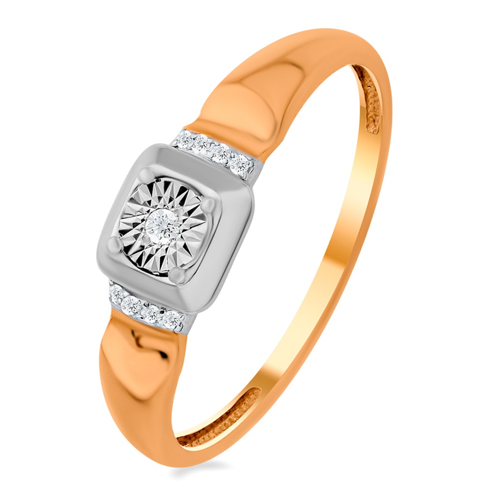 

Кольцо из золота р.  585Gold 101015096, бриллиант, 101015096