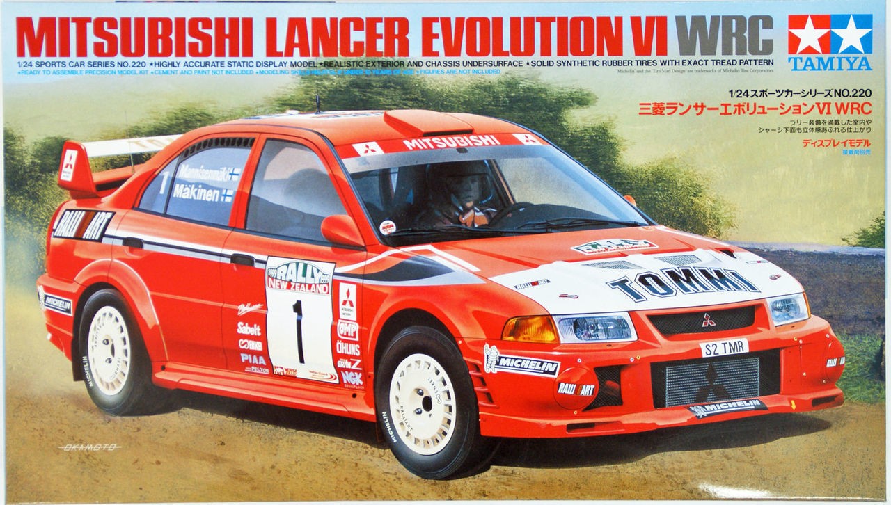 

FU04766 Сборная модель Mitsubishi Lancer Evolution VII WRC Rally Model