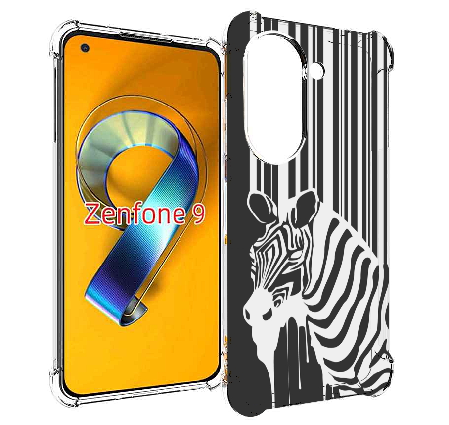 

Чехол MyPads Зебра для Asus Zenfone 9 (AI2202), Прозрачный, Tocco