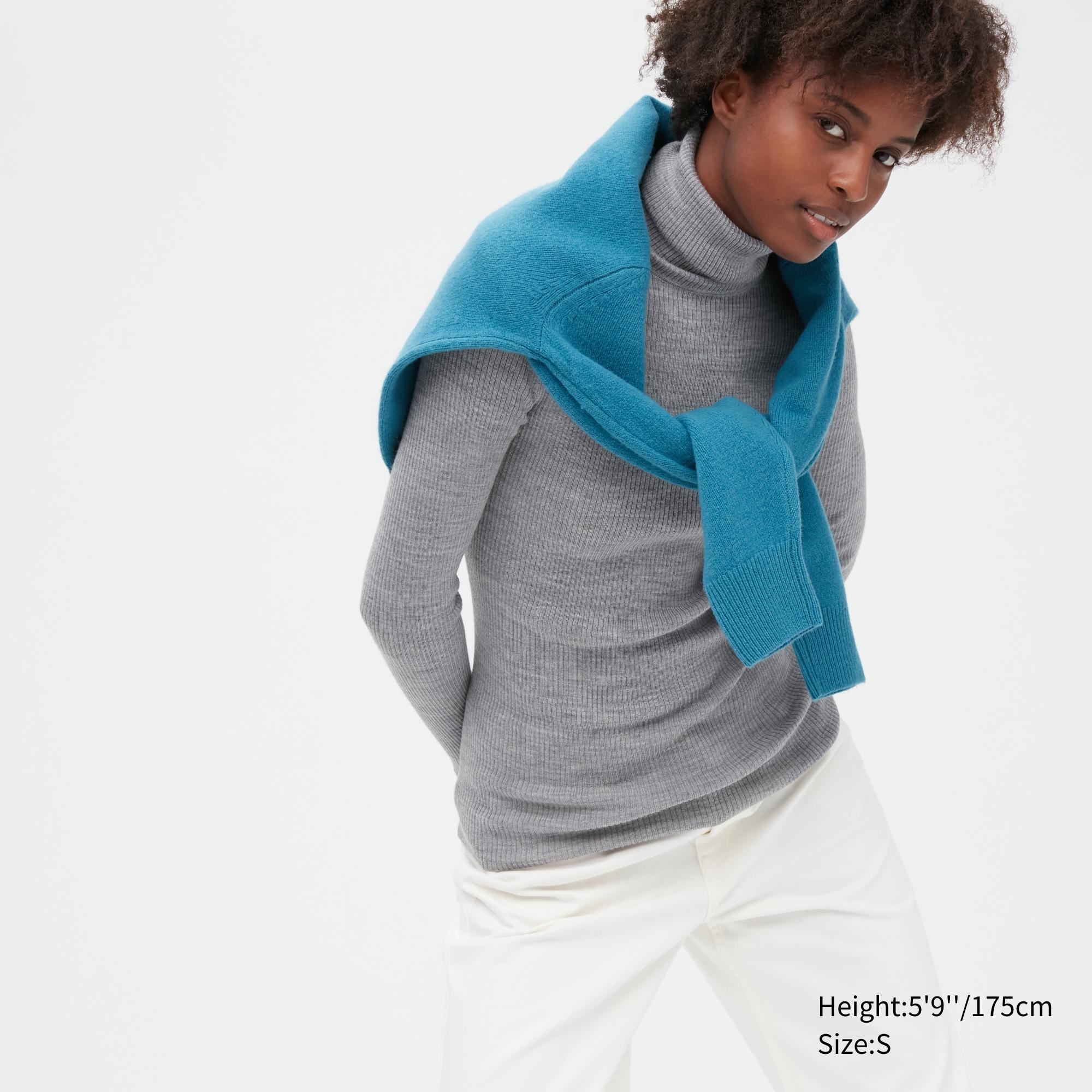 

Водолазка женская UNIQLO 453458COL03 серая L (доставка из-за рубежа), Серый, 453458COL03