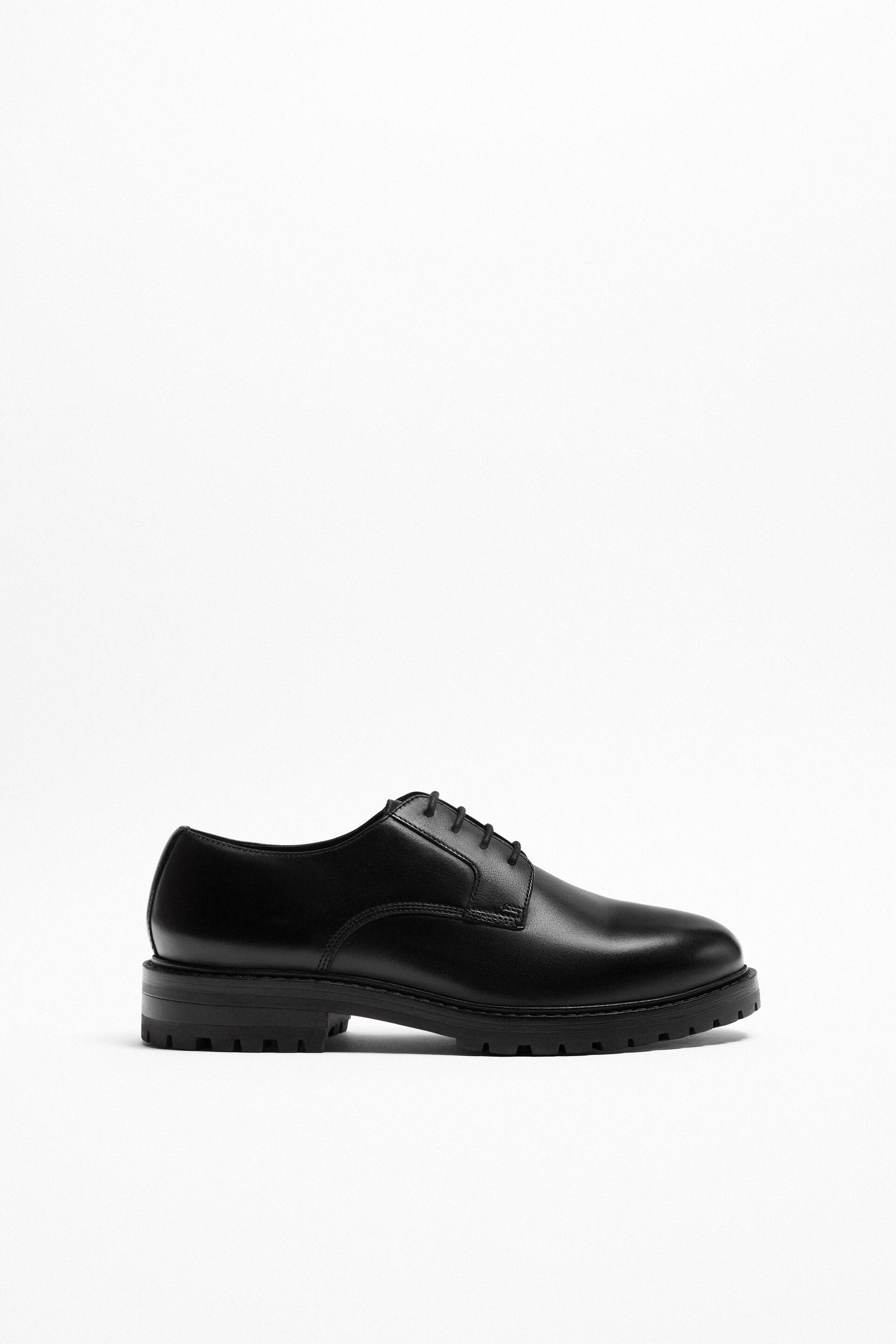 

Полуботинки мужские ZARA 190497 черные 43 RU (доставка из-за рубежа), 190497