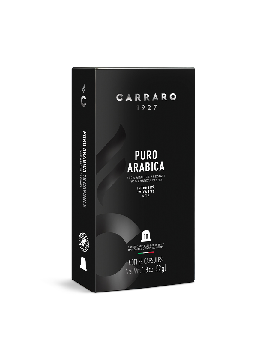 фото Кофе в капсулах системы nespresso carraro puro arabica 10 шт.