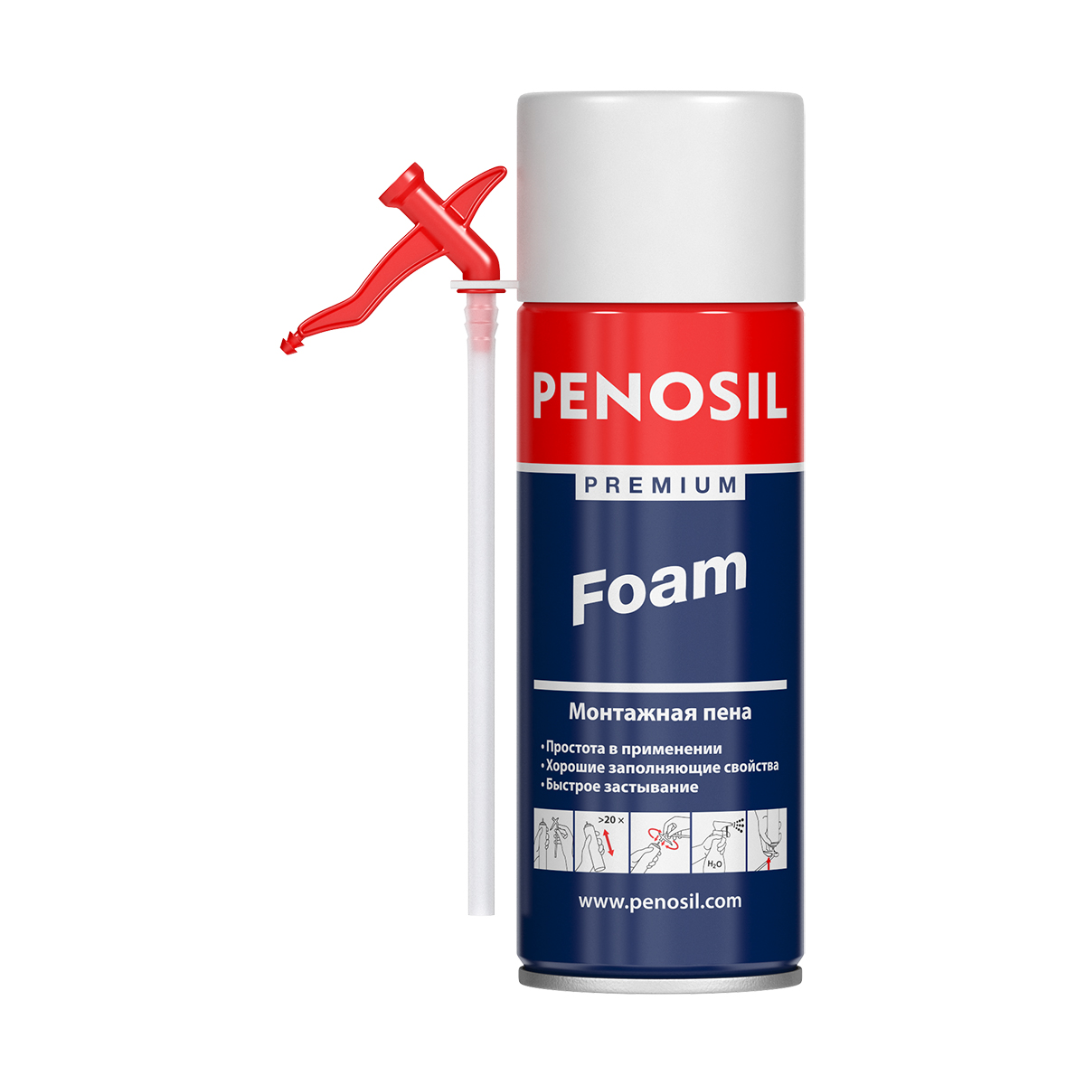 Пена монтажная Penosil Premium Foam, 340 мл