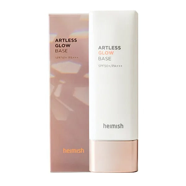 База под макияж Heimish Artless Glow Base SPF50+PA++ тональное средство в кушоне candy glow fair spf50