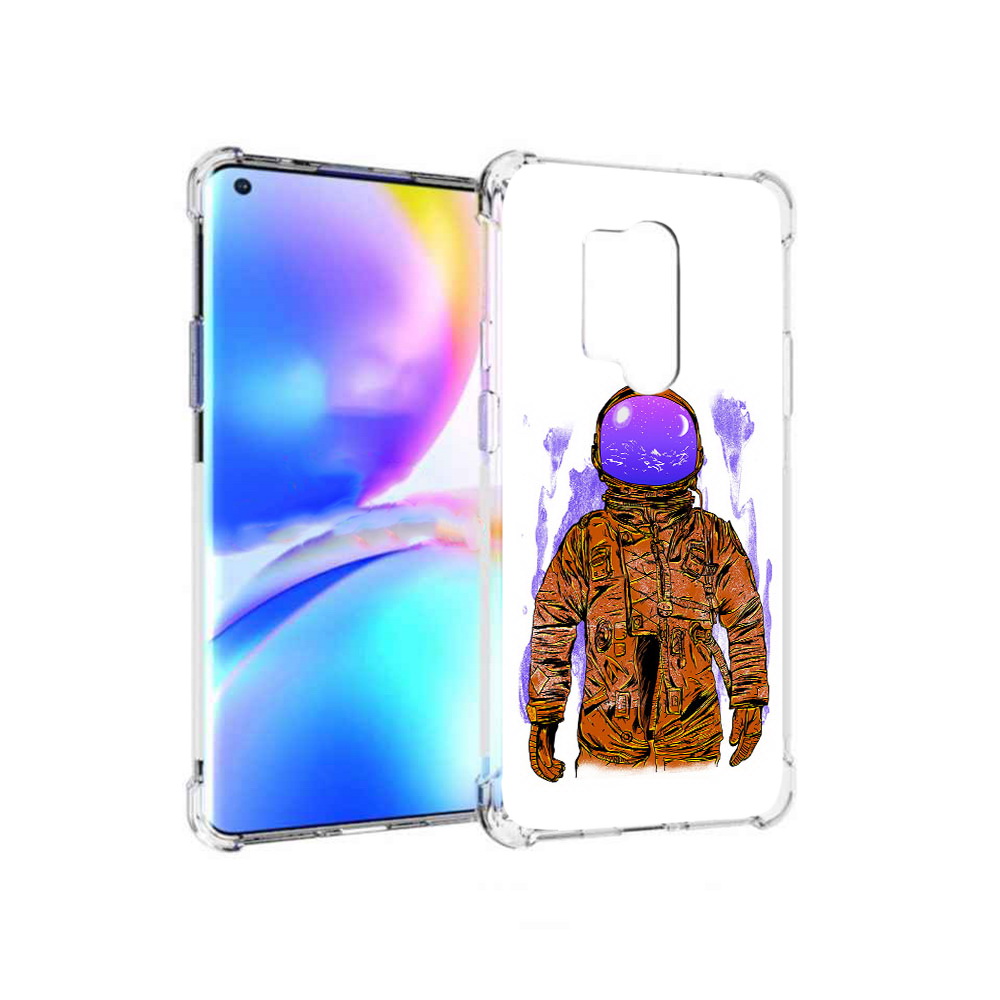 

Чехол MyPads Tocco для OnePlus 8 Pro нарисованный мужчина в скафандре (PT148281.139.510), Прозрачный, Tocco