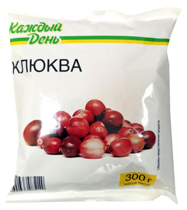 Клюква Каждый день замороженная 300 г 187₽