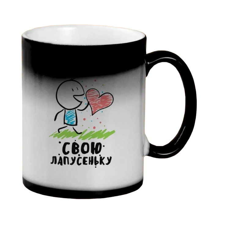 

Кружка CoolPodarok Люблю свою лапусеньку