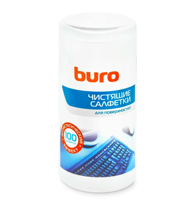 Набор очистки для экранов Buro BU-TSURFACE, 100 шт