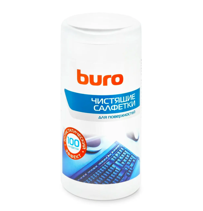 

Набор очистки для экранов Buro BU-TSURFACE, 100 шт, BU-TSURFACE, 100 шт