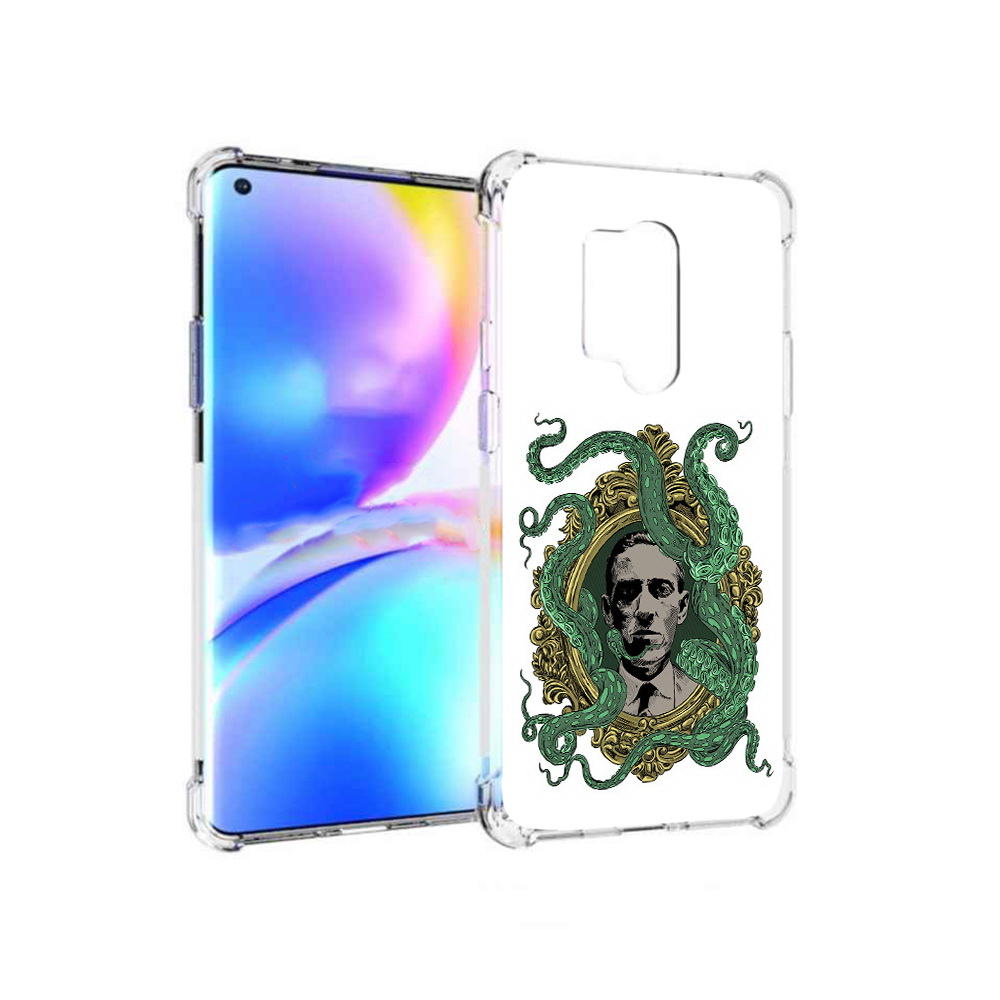 

Чехол MyPads Tocco для OnePlus 8 Pro портрет с кракеном (PT148281.139.552), Прозрачный, Tocco