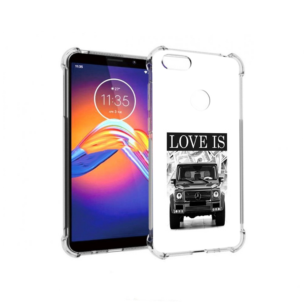 

Чехол MyPads Tocco для Motorola Moto E6 гелик (PT227058.343.285), Прозрачный, Tocco