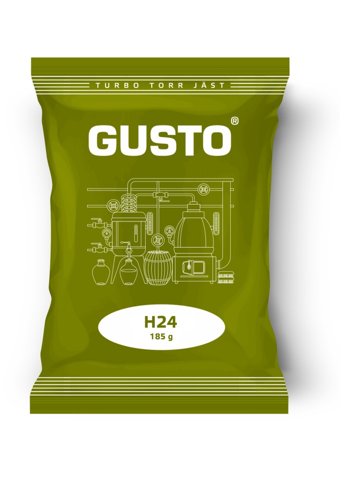 фото Спиртовые турбо дрожжи gusto h24