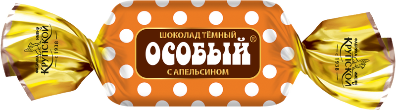 

Шоколадные конфеты Фабрика имени Крупской Особый с кусочками апельсина 200 г